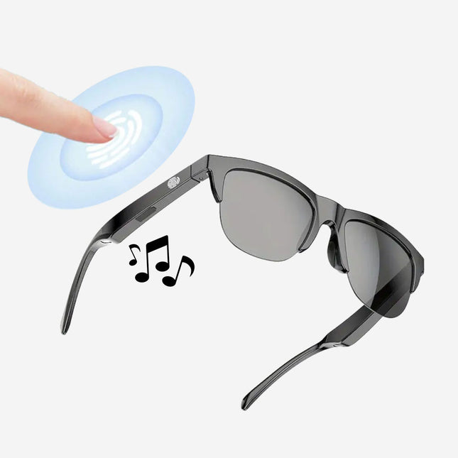 نظارات ذكية بسماعة بلوتوث WIRELESS BT SUNGLASSES