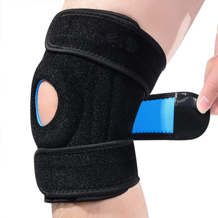 مشد قدمين للركب الرياضي Knee Support with Patella Gel Pads & Spring Side Stabilisers