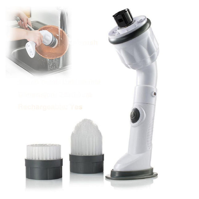 فرشاة تنظيف تعمل بالشحن متعددة الإستخدامات scrubtastic handheld power scrubber