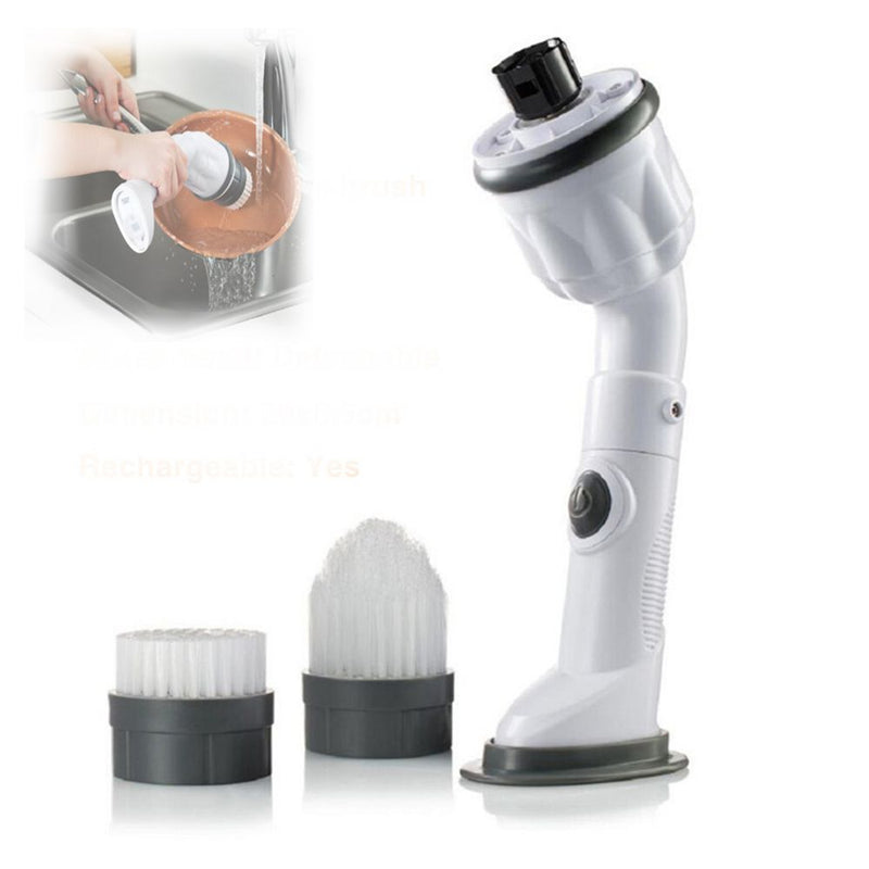 فرشاة تنظيف تعمل بالشحن متعددة الإستخدامات scrubtastic handheld power scrubber