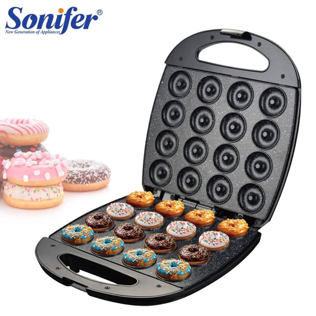 صانعة الدوناتس بقوالب صغيرة 16 قالب sonifer Donut Maker SF-6141