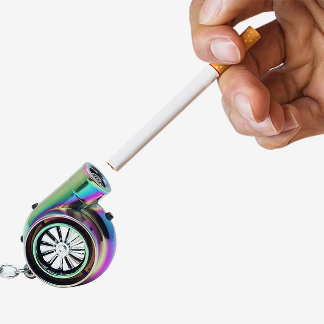 ولاعة سجائر تيربو حجم صغير شحن TURBO CIGARETTE LIGHTER