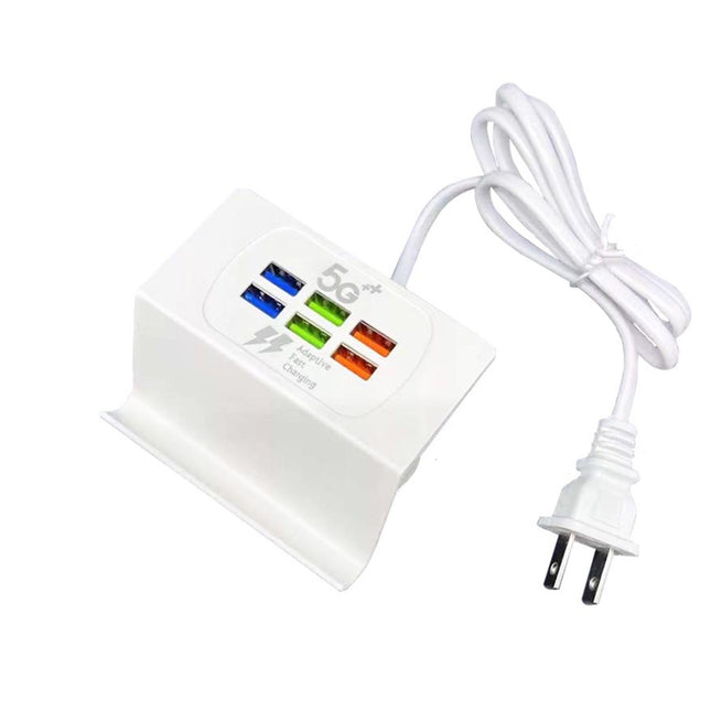 شاحن بستة منافذ USB مع شحن وايرليس للموبايل Orginal