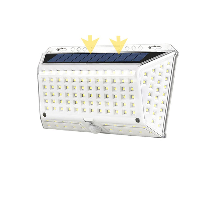 ضوء  يعمل بالطاقة الشمسية مستشعر الحركة Solar Interaction Wall Lamp