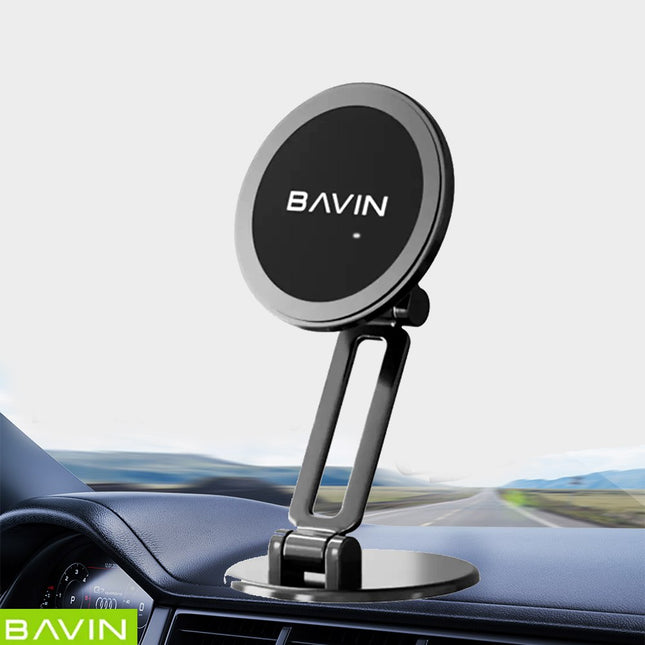 حامل موبايل معدني مغناطيسي للسيارة bAVIN